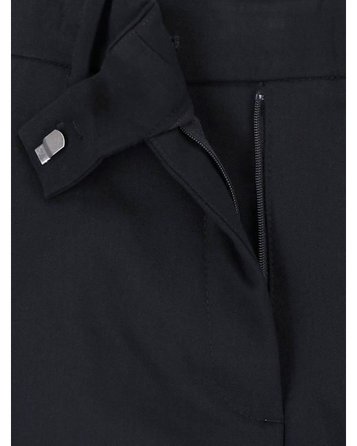 Calvin Klein Blue Stretch Tailored Trousers