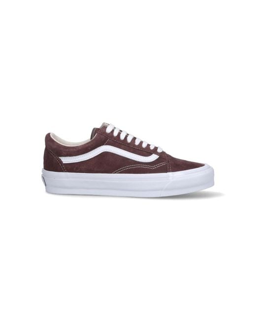 Vans Purple Sneakers Leather for men