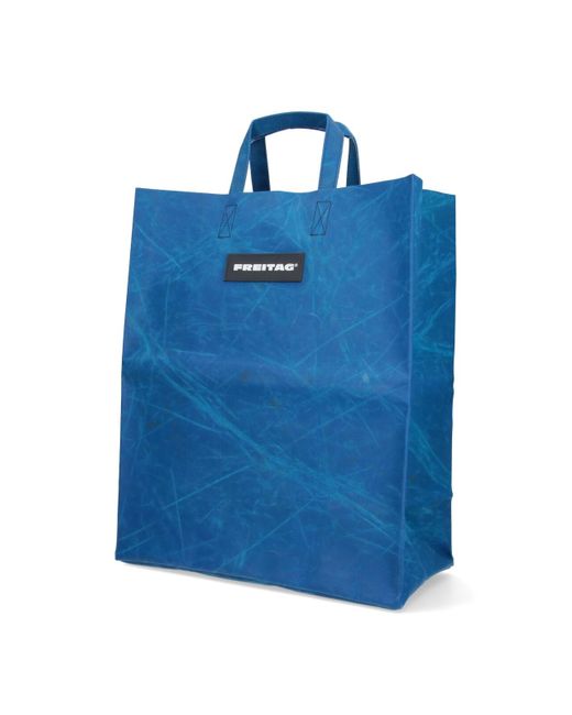 Borsa Tote "F52" di Freitag in Blue