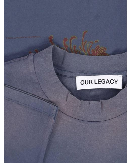 Our Legacy Blue T-Shirt “Big”