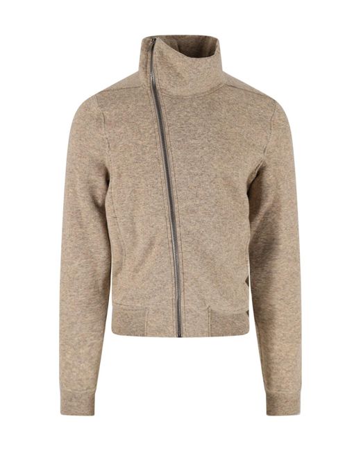 Rick Owens Natural Sweatshirt “Mountain” for men