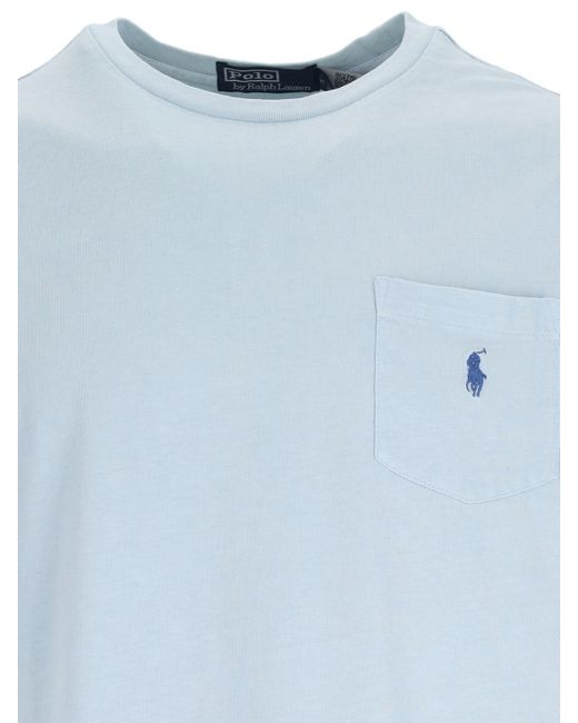 T-Shirt Logo di Polo Ralph Lauren in Blue da Uomo