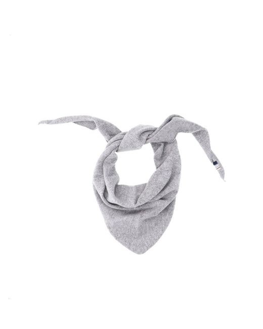 Extreme Cashmere Gray Cashmere Blend Bandana