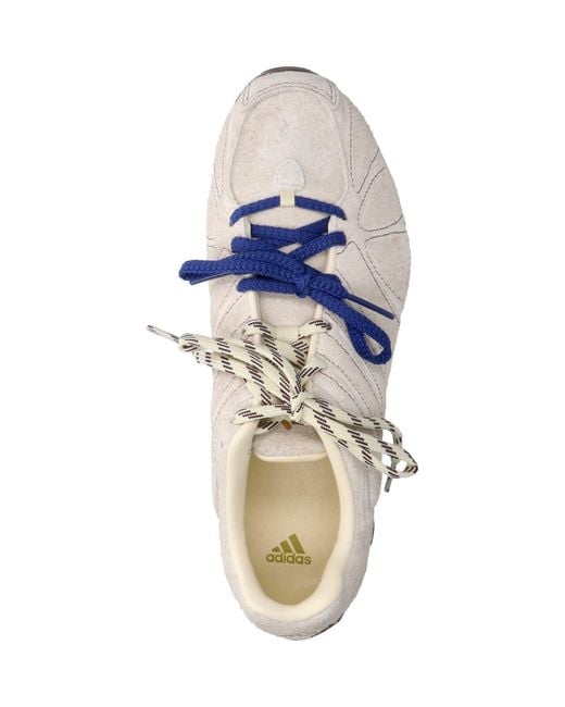 Adidas White Lace-Up Low-Top Sneakers