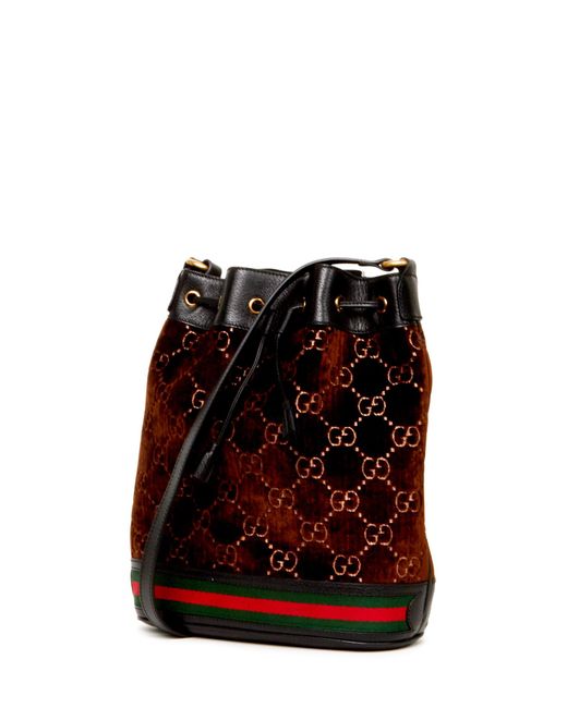 gucci secchiello velluto
