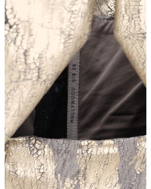 Rick Owens Gray Kunst" Bustier Top
