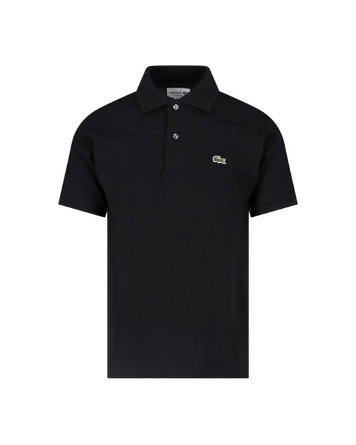 Lacoste Black 'l.12.12' Polo Shirt for men