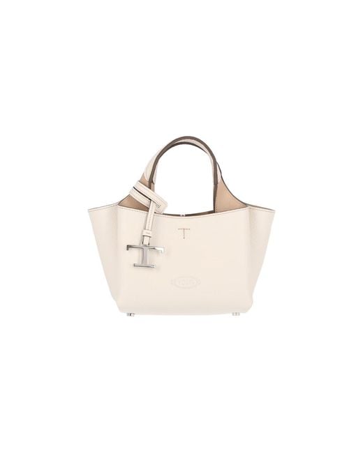 Tod's White Mini Leather Bag