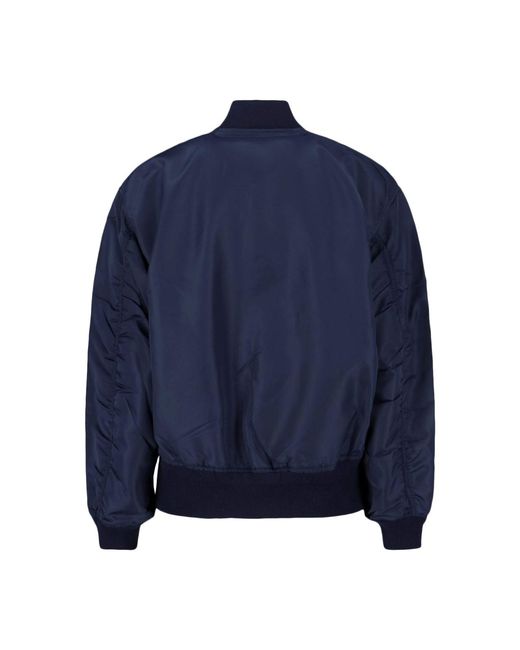 Prada Blue Re-Nylon Bomber Jacket