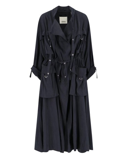 Isabel Marant Black 'garance' Coat