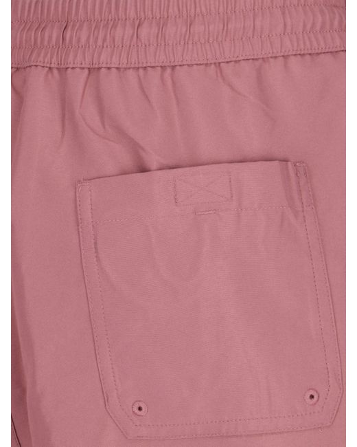 Pantaloncini Costume "Chase" di Carhartt in Pink da Uomo