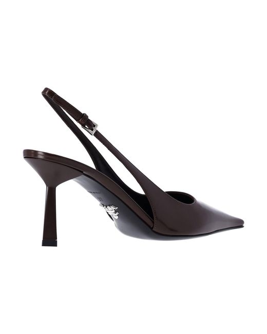 Slingback di Prada in Black
