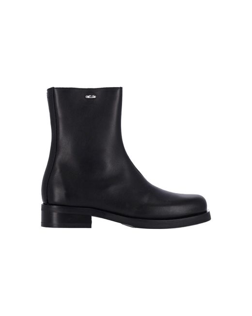 Our Legacy Black Truck Ankle Boots for men