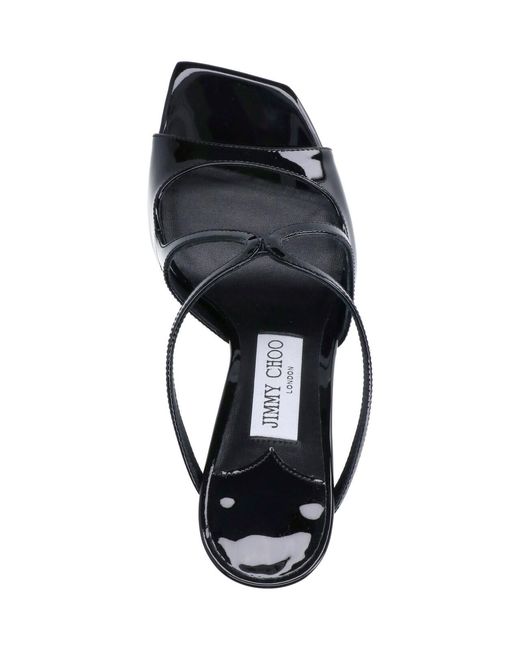 Jimmy Choo Black Mules “Anise 95”