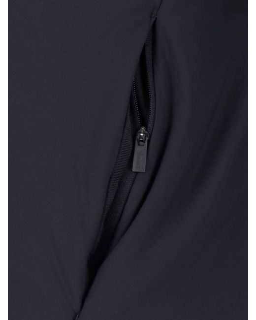 Laminar Blue Hooded Zip Jacket for men