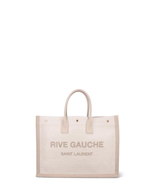 Saint Laurent 'rive Gauche' Tote Bag | Lyst