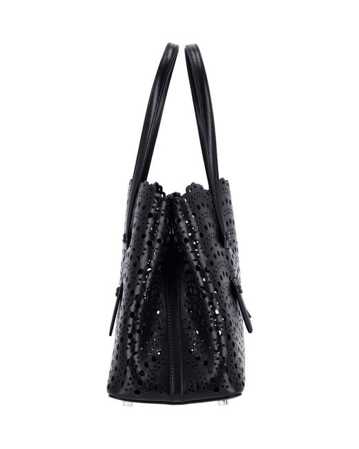 Alaïa Black Tote Bag “Mina 25”