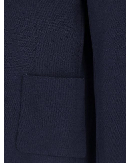 Giorgio Armani Blue Virgin Wool Blazer for men