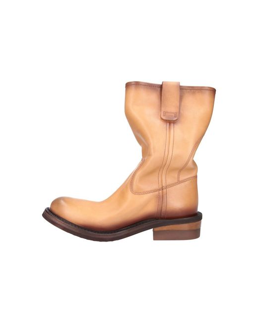 Miu Miu White Ankle Boots "Foule"