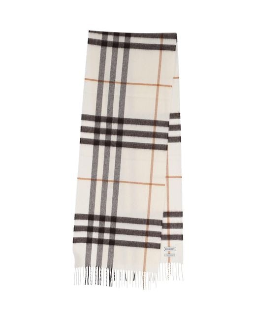 Sciarpa "Check" di Burberry in White