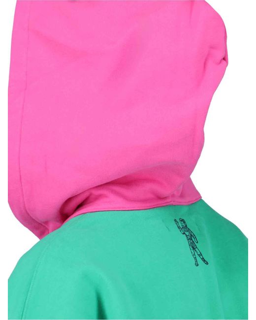BBCICECREAM Green Logo Hoodie for men
