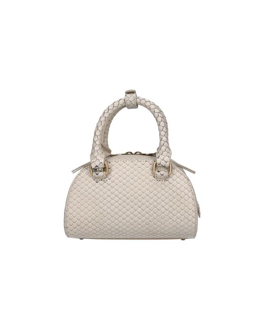 DIESEL White Shoulder Bag "1Dr Dome"
