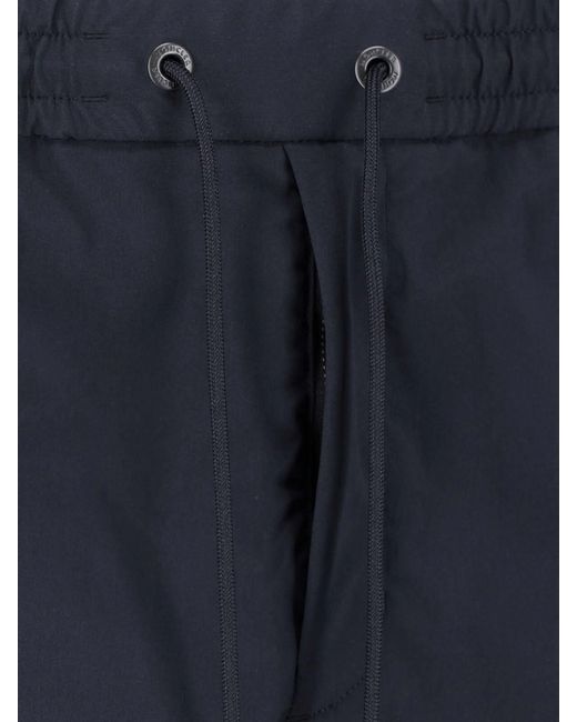 Moncler Blue Sweatpants Logo for men