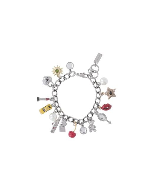 Marc Jacobs White Bracelet "The Trinket Charm"