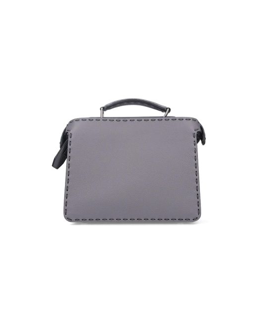 Fendi Blue "Peekaboo Iseeu" Mini Bag for men