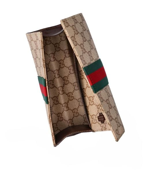 Gucci White Small Shoulder Pouch "Web"