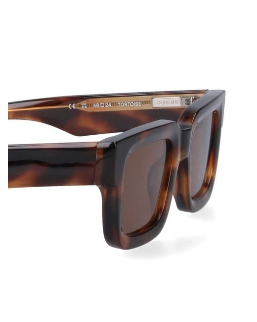 Occhiali Da Sole "Tortoise 05" di Chimi in Brown