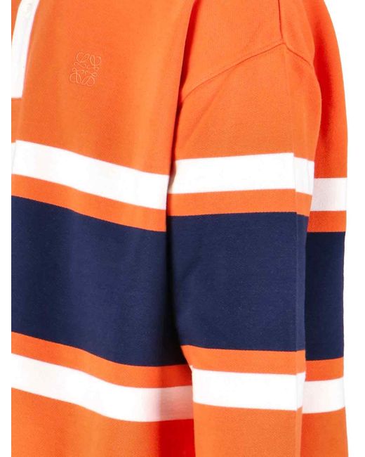 Loewe Orange Logo Sweater for men