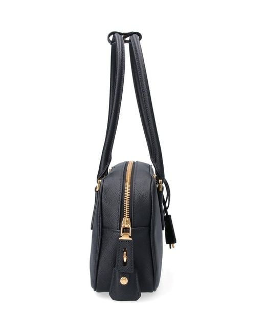 Prada Black Shoulder Bag With Logo