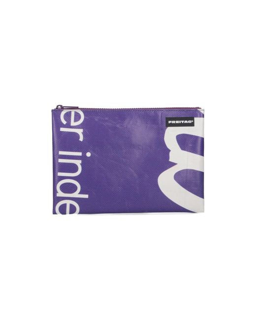 Freitag Purple "F07" Clutch Bag