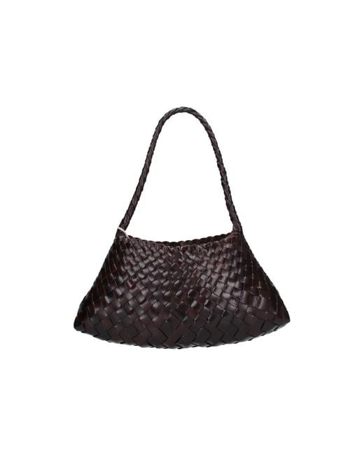 Borsa Tote Mini "Rosanna" di Dragon Diffusion in Black