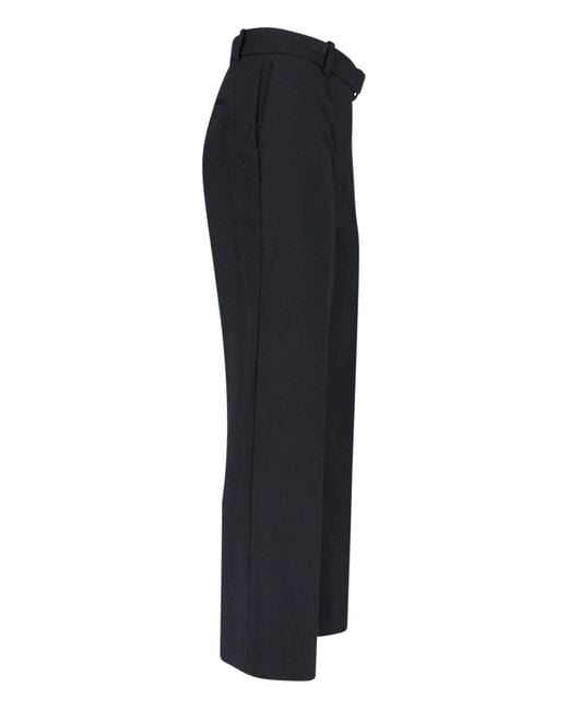 Calvin Klein Blue Stretch Tailored Trousers