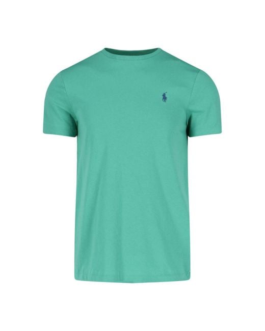 Polo Ralph Lauren Green Logo T-Shirt for men