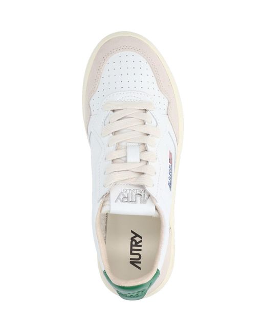 Autry White Sneakers Upper: Cow Leather