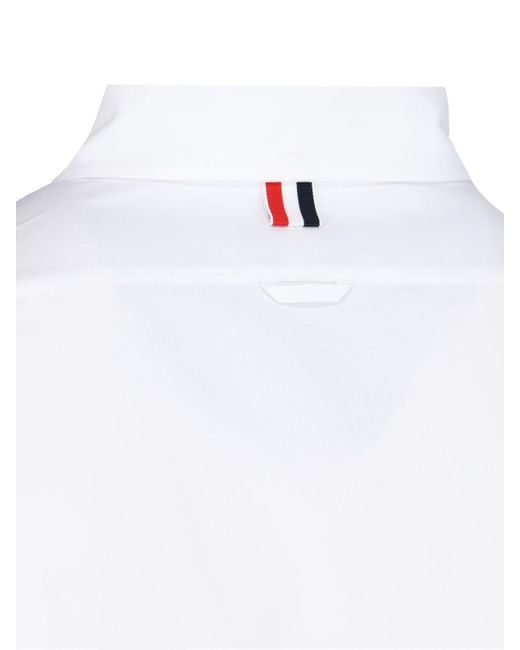 Camicia "4-Bar" di Thom Browne in White da Uomo