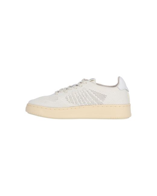 Autry White "medalist Easeknit Low" Sneakers for men