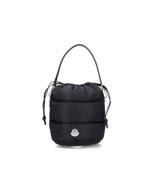 Moncler Black "Caradoc" Bucket Bag
