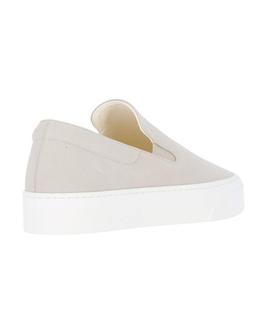 The Row White Sneakers "Mh"