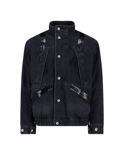 Sacai Blue Denim Jacket for men