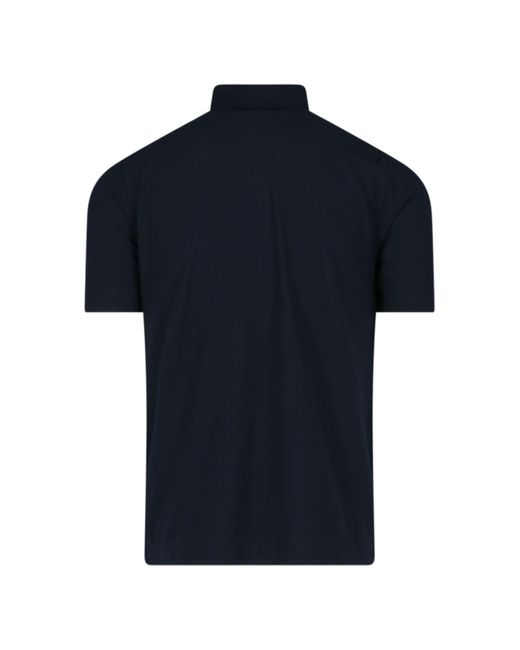 Zanone Blue Basic Polo Shirt for men