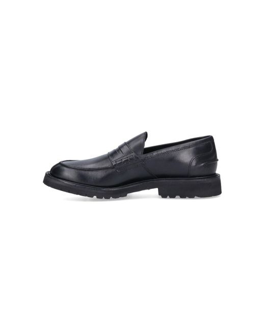 Tricker's Blue 'James' Loafers for men