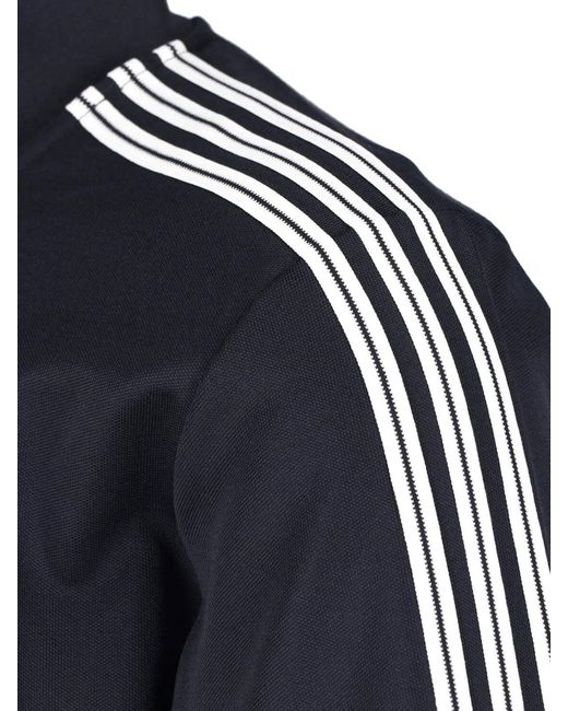 Adidas Blue Zip Hoodie "Firebird" for men