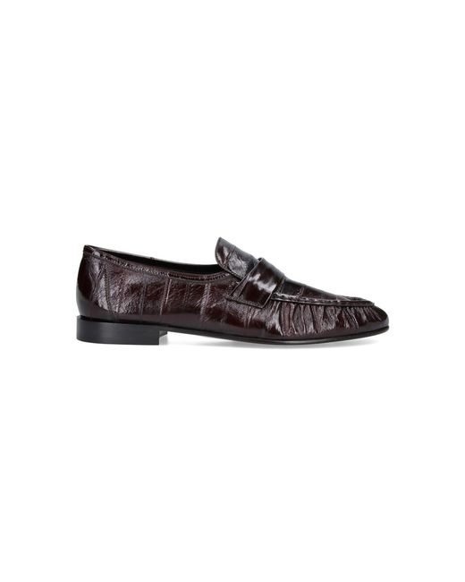 The Row Black Loafers "Soft" for men