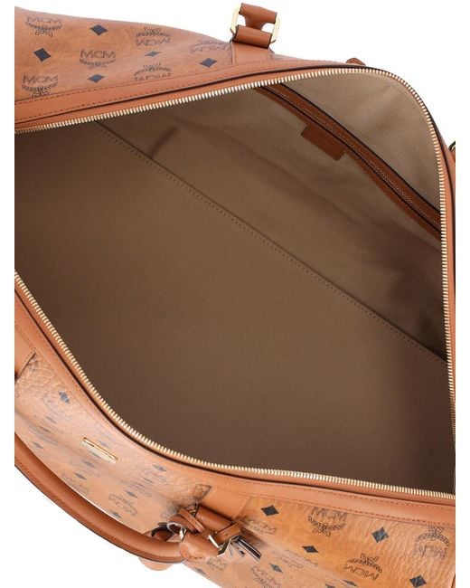 MCM Brown Ottomar Weekender Bag for men