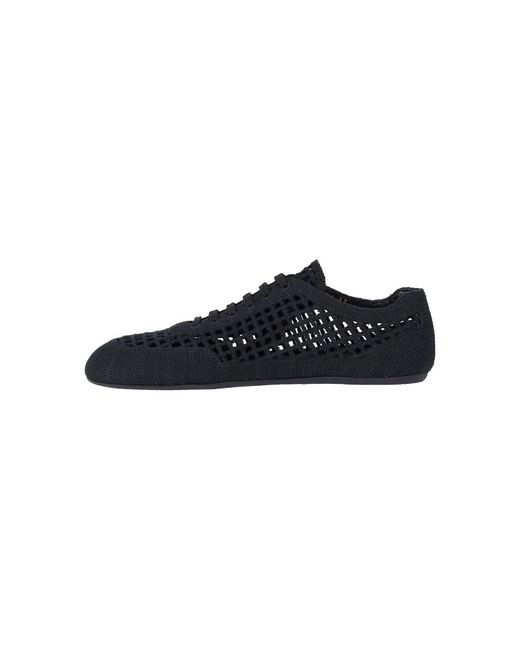 Prada Black Crochet Sneakers “Collapse”