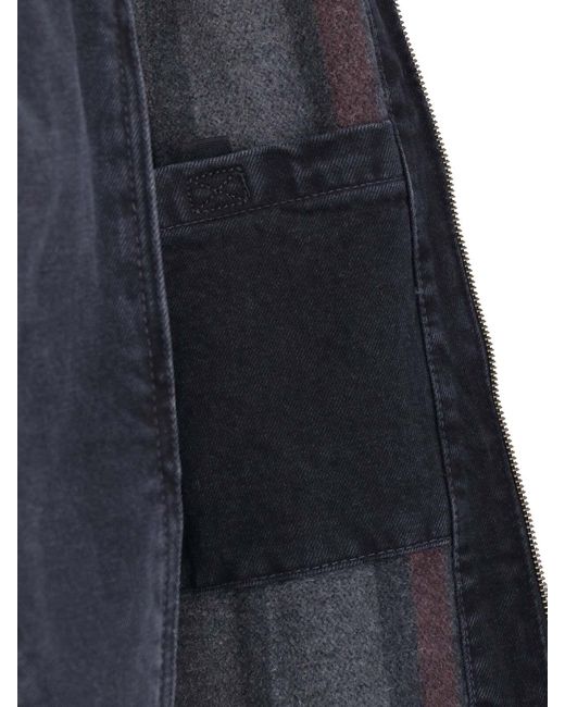 Carhartt Blue Jacket "Og Detroit" for men